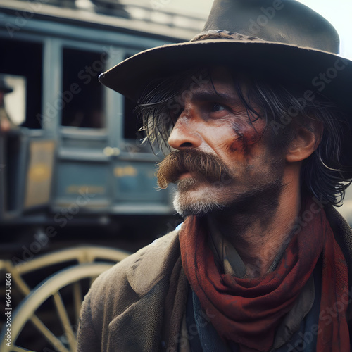 portrait of a cowboy