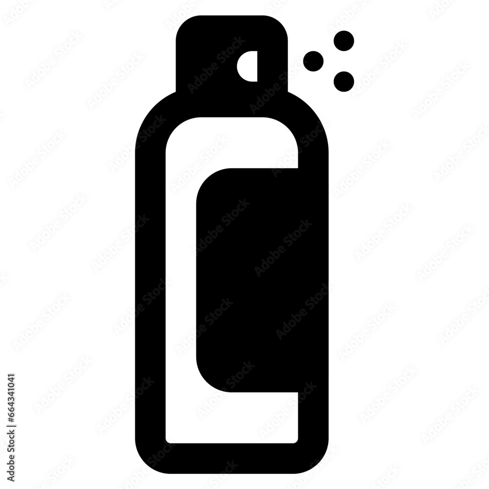 hair spray icon vector illustration asset element hair spray icon vector illustration asset element