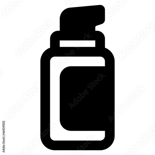 face cleanser icon vector illustration asset element