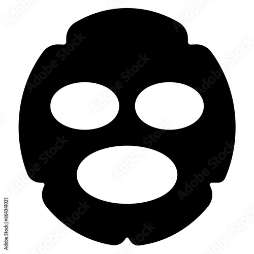 face mask icon vector illustration asset element