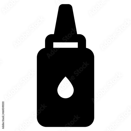 hair dye icon vector illustration asset element