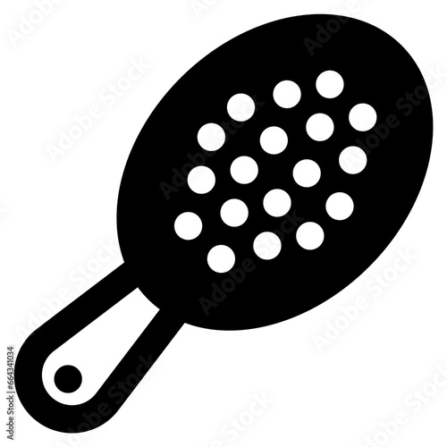 hairbrush icon vector illustration asset element