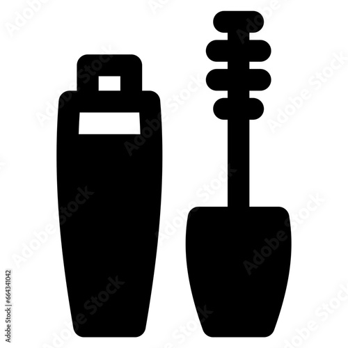 mascara icon vector illustration asset element