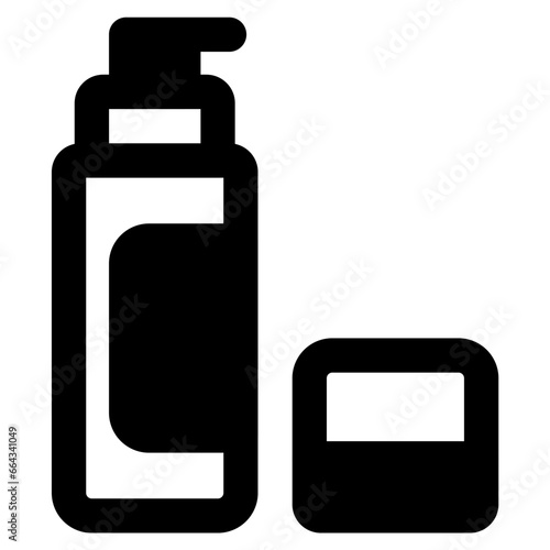 lotion icon vector illustration asset element