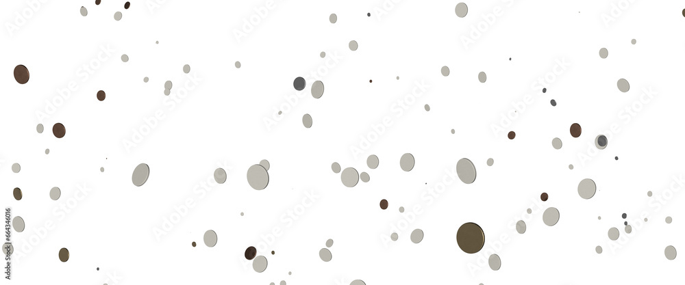 Radiant Revelry: Enthralling 3D Illustration of Shining gold Confetti Radiant Revelry: Enthralling 3D Illustration of Shining gold Confetti