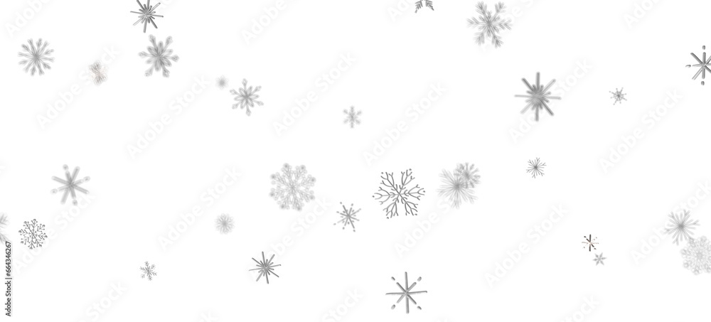 Snowflakes and bokeh lights on the blue Merry Christmas background. 3D render Snowflakes and bokeh lights on the blue Merry Christmas background. 3D render