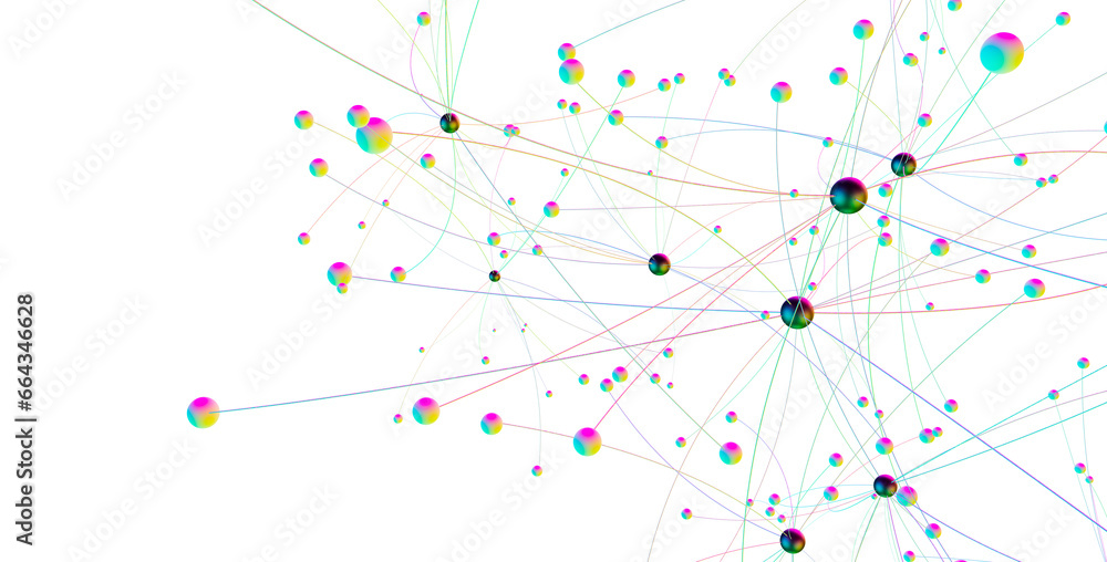 network structure - abstract design connection network structure - abstract design connection