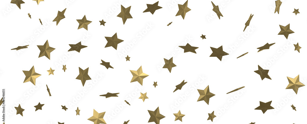 Gilded Wonder: Explore the Magic of a 3D Gold Stars Rain Gilded Wonder: Explore the Magic of a 3D Gold Stars Rain