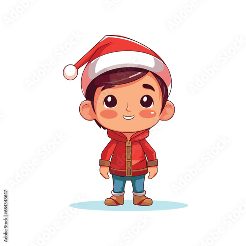 christmas kid costume character element graphic