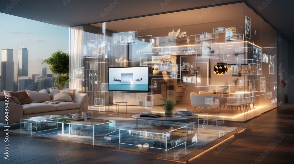 Smart home technology refers to the concept of a virtual interface that can be used to manage and operate a wide range of systems and devices within a household Smart home technology refers to the concept of a virtual interface that can be used to manage and operate a wide range of systems and devices within a household
