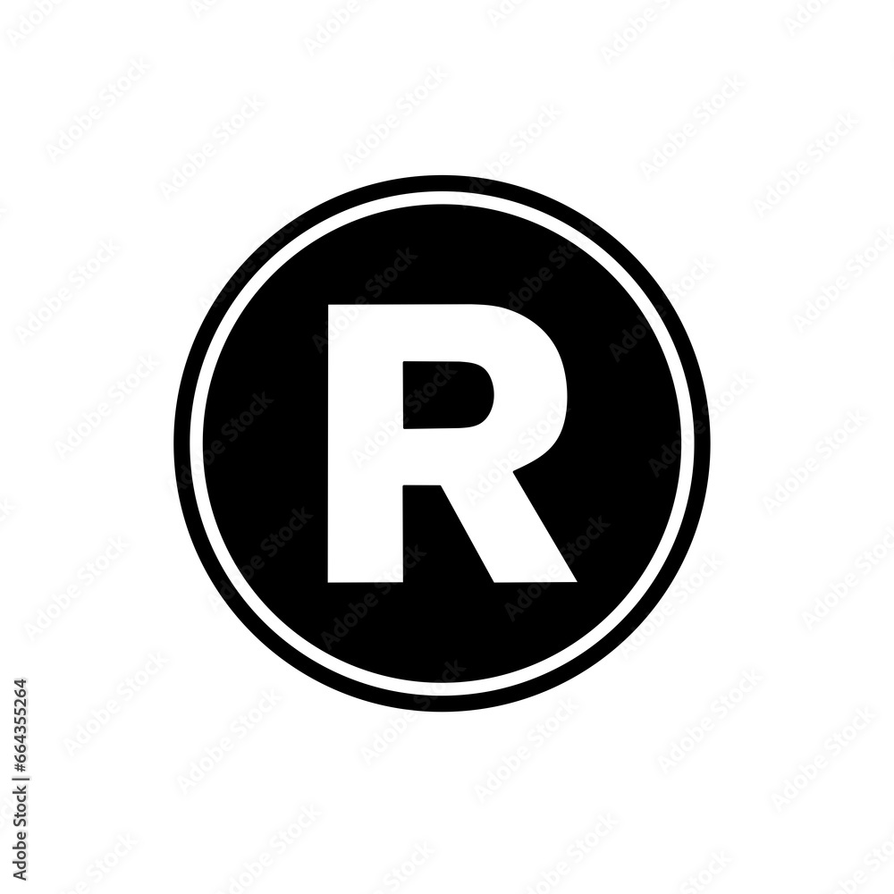 vector register sign with trendy design vector register sign with trendy design