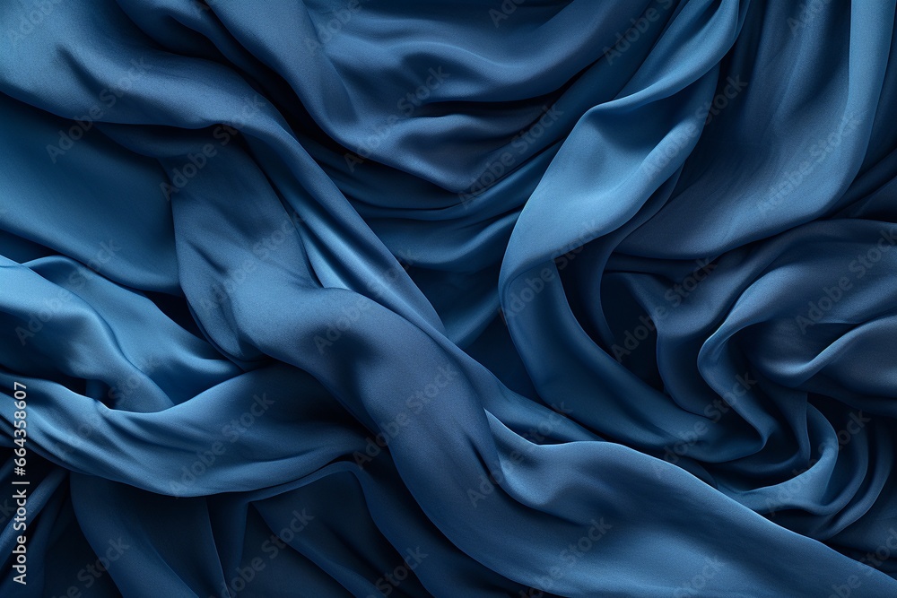 Obraz premium Exquisite blue Satin Background