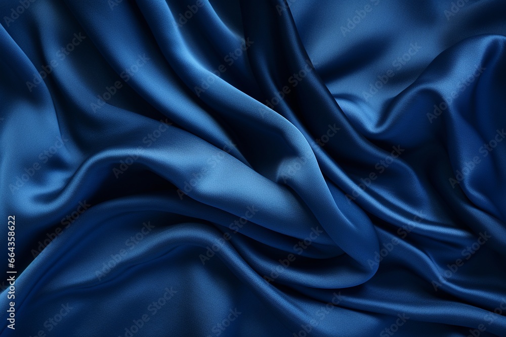 Obraz premium Exquisite blue Satin Background