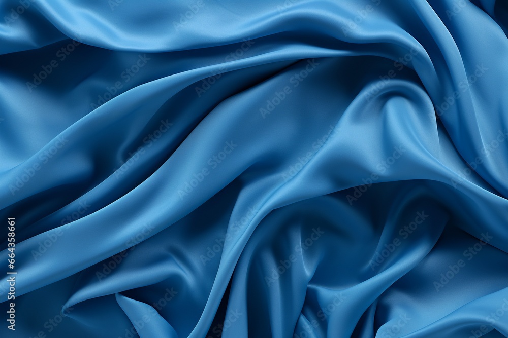 Exquisite blue Satin Background Exquisite blue Satin Background
