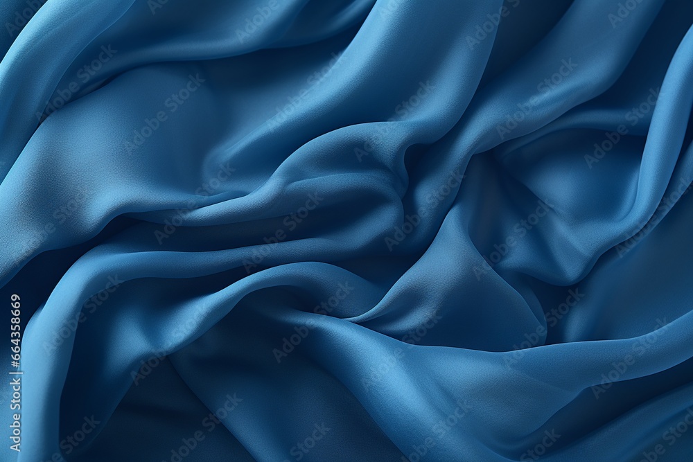 Obraz premium Exquisite blue Satin Background