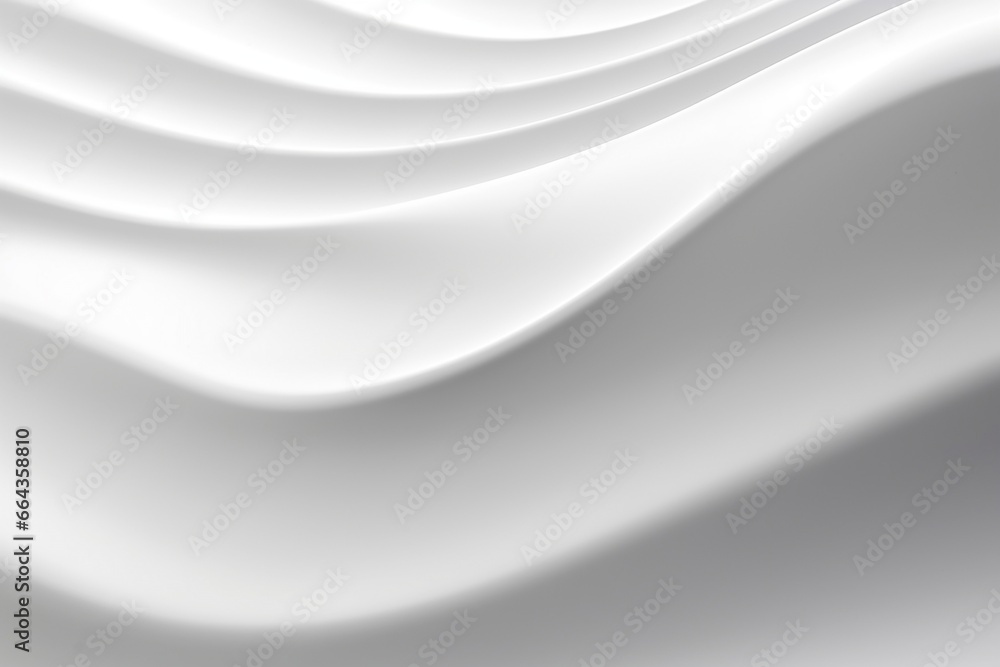 Curved Lines and Shadows on Abstract White Background Curved Lines and Shadows on Abstract White Background