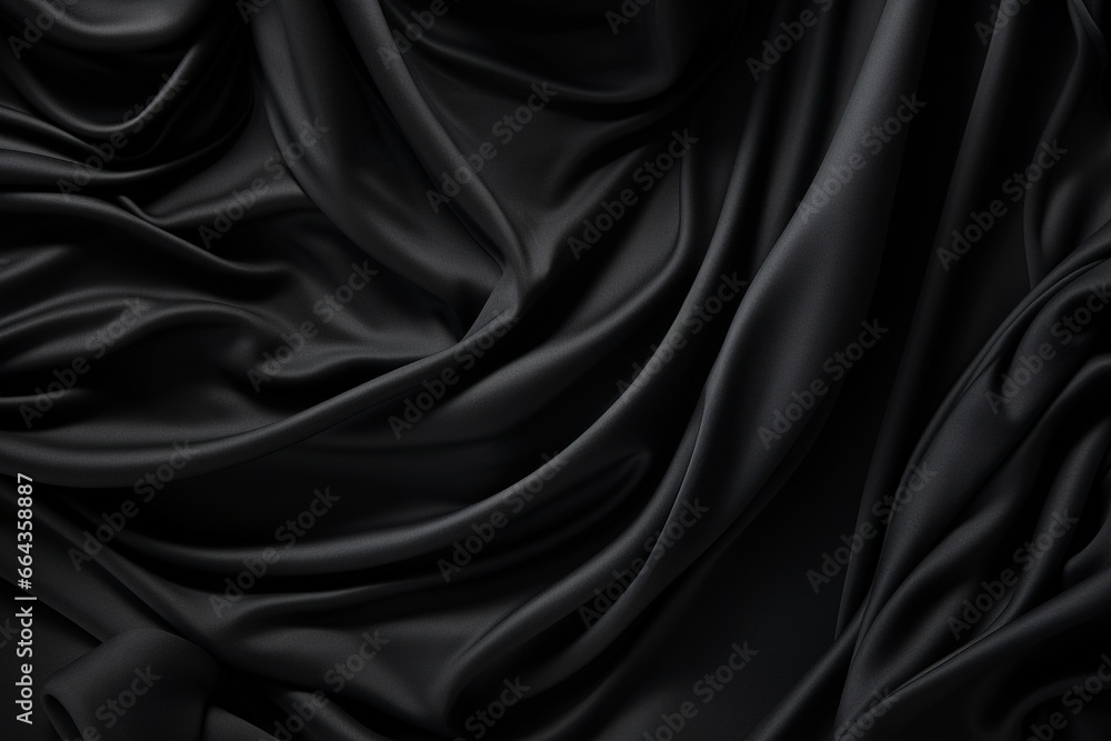 Fototapeta premium Black Fabric Texture
