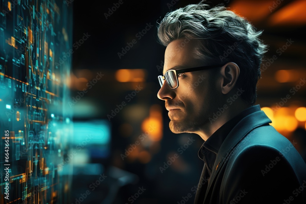 Portrait of a programmer in the modern computer world Portrait of a programmer in the modern computer world