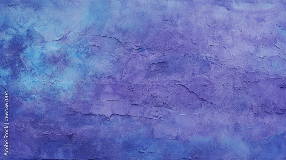 Imaginative rendering of a blue and purple plaster background.