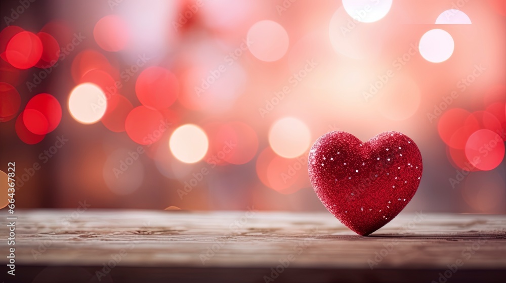 out of focus blurred red valentine day background with hearts and bokeh with room for text copy. out of focus blurred red valentine day background with hearts and bokeh with room for text copy.