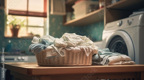 Laundry, AI generated Image