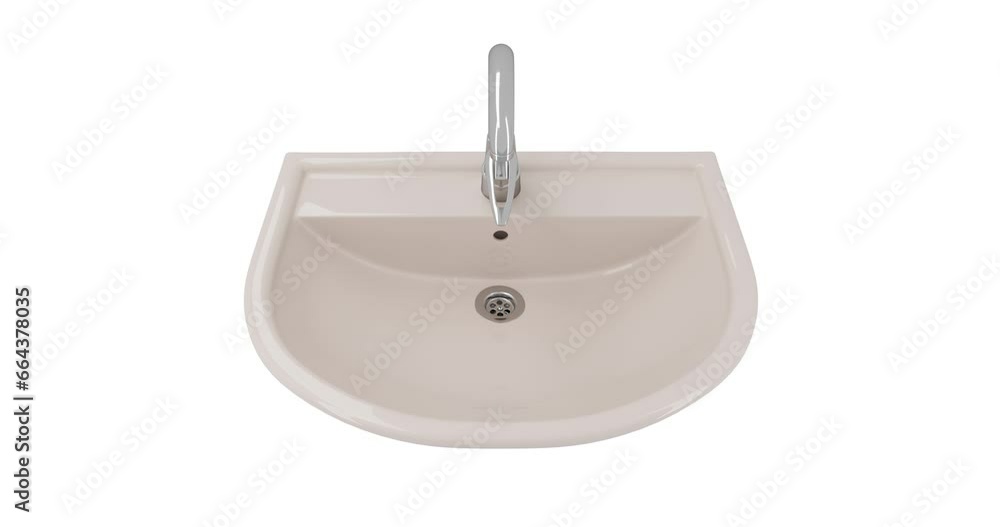 Video of cleaning a dirty stainless steel sink with a special detergent. 3d render. Video of cleaning a dirty stainless steel sink with a special detergent. 3d render.
