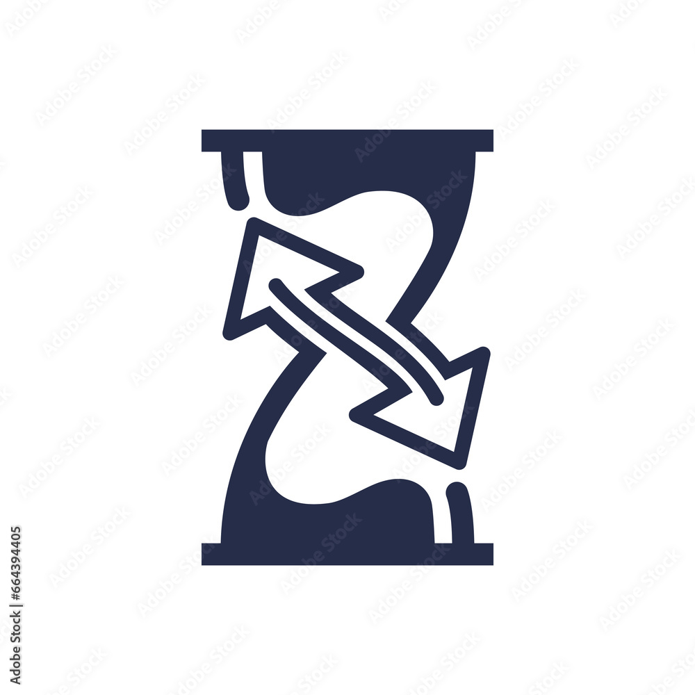 the logo consists of the Arrow and hourglass monogram.Opposite arrow, outline and elegant. the logo consists of the Arrow and hourglass monogram.Opposite arrow, outline and elegant.