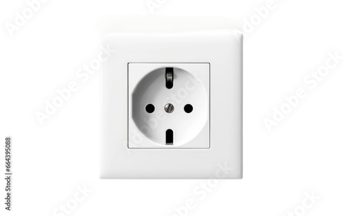 Electrical Outlet on transparent background