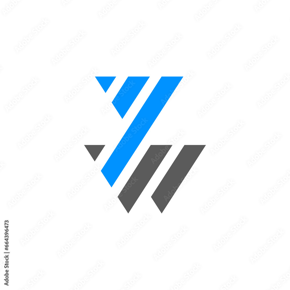 the logo consists of the letter W and Y monogram. the logo consists of the letter W and Y monogram.