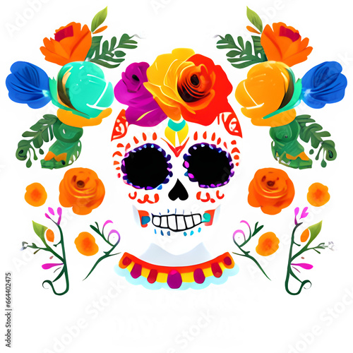 Wallpaper Mural Day of dead,dia de los muertos,mexico festival,skull,dia de los muertos background,mexico Torontodigital.ca