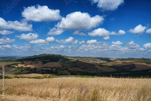 Rural landscape in Tuscany near Pienza