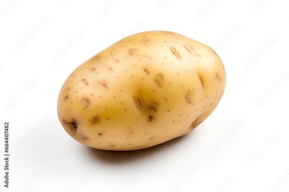 Potato isolated on white background. Potato isolated on white background.