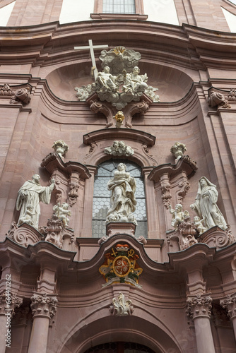 St. Augustine's Church. City of Mainz Germany. Rhineland Palatinate.