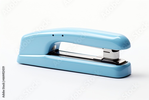 A stapler isolated on a white background