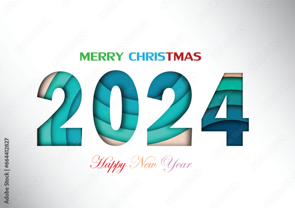 2024 happy new year.Paper cut 2024 word for new year festival.card,happy,Vector concept luxury designs and new year celebration. 2024 happy new year.Paper cut 2024 word for new year festival.card,happy,Vector concept luxury designs and new year celebration.