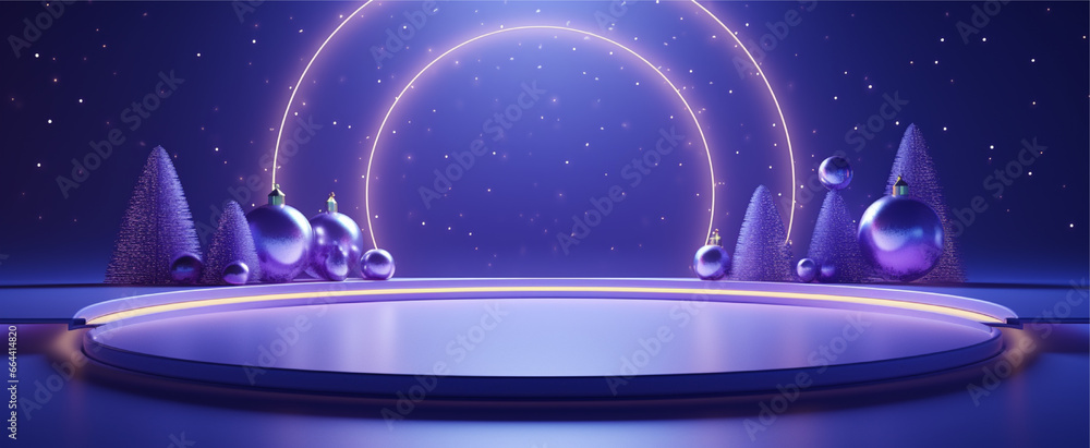 Obraz premium merry christmas card