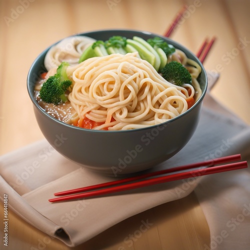delicious noodle illustration background