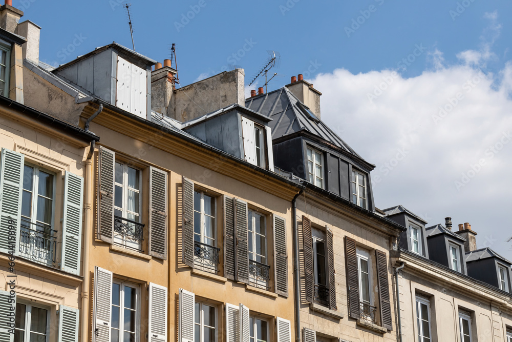 Obraz premium facade of the building country
