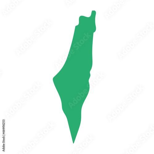 Israel Map. Map of Israel. Vector.