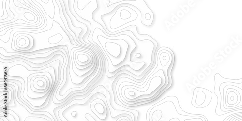 Abstract pattern with lines topographic map background. Topography and geography map grid abstract backdrop. Topographic cartography. Topographic Map. Topographic Relief.