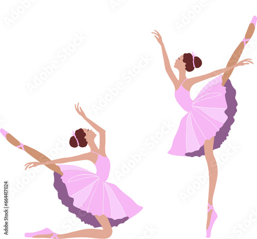  ballerina in a pink tutu