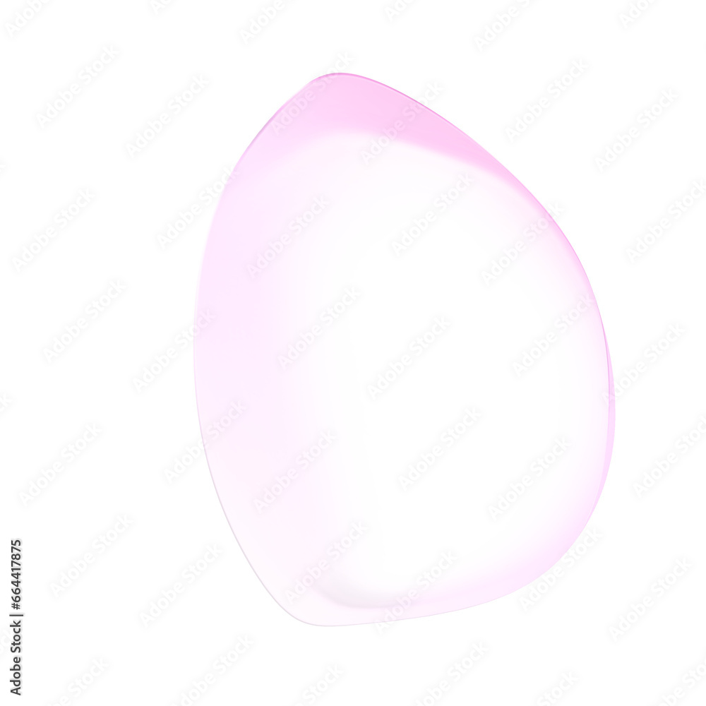 Pink Transparent Blob Pink Transparent Blob