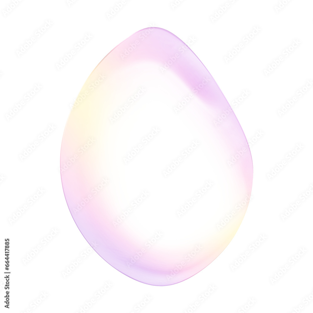 Pastel Abstract Transparent Blob Pastel Abstract Transparent Blob