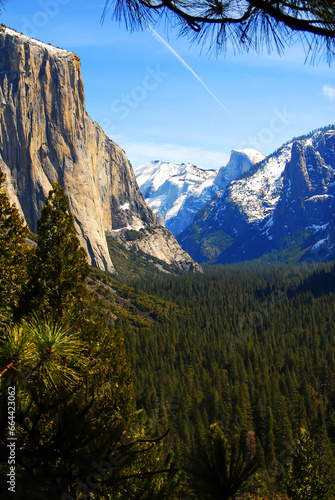 Canvas Print Yosemite Valley California