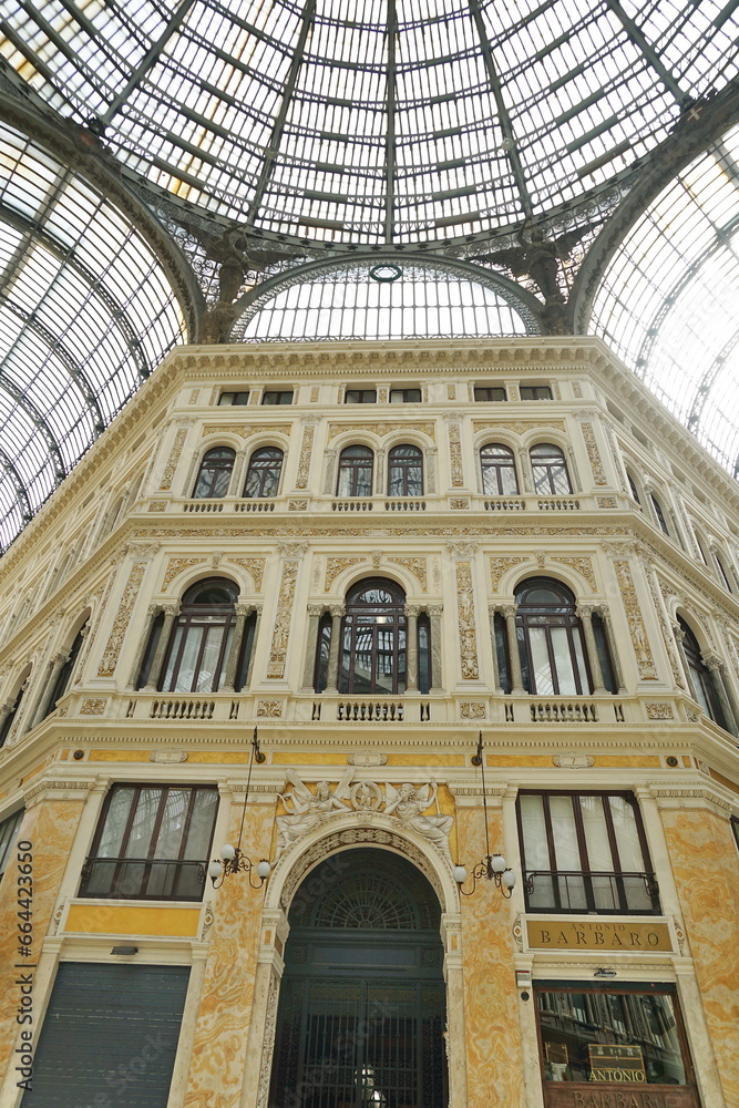 Umberto I  Gallery in Naples, Campania, Italy