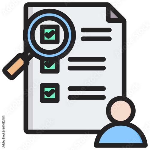 Compliance Outline Color Icon