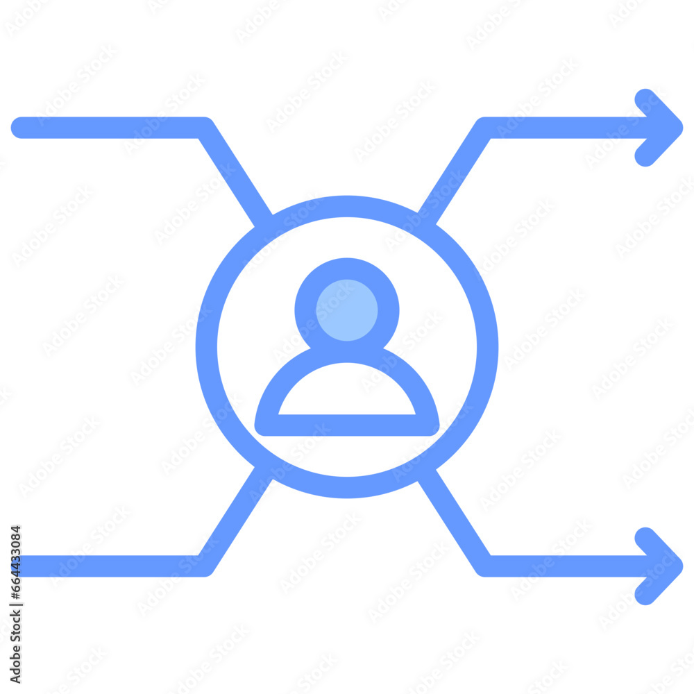 Flexibility Blue Icon Flexibility Blue Icon