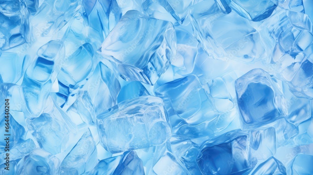 Texture of pieces of ice blue light background. Texture of pieces of ice blue light background.