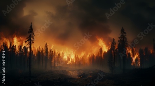 Forest fires a threats to our environment