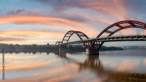 Ocean Yang jialing river bridge photo
